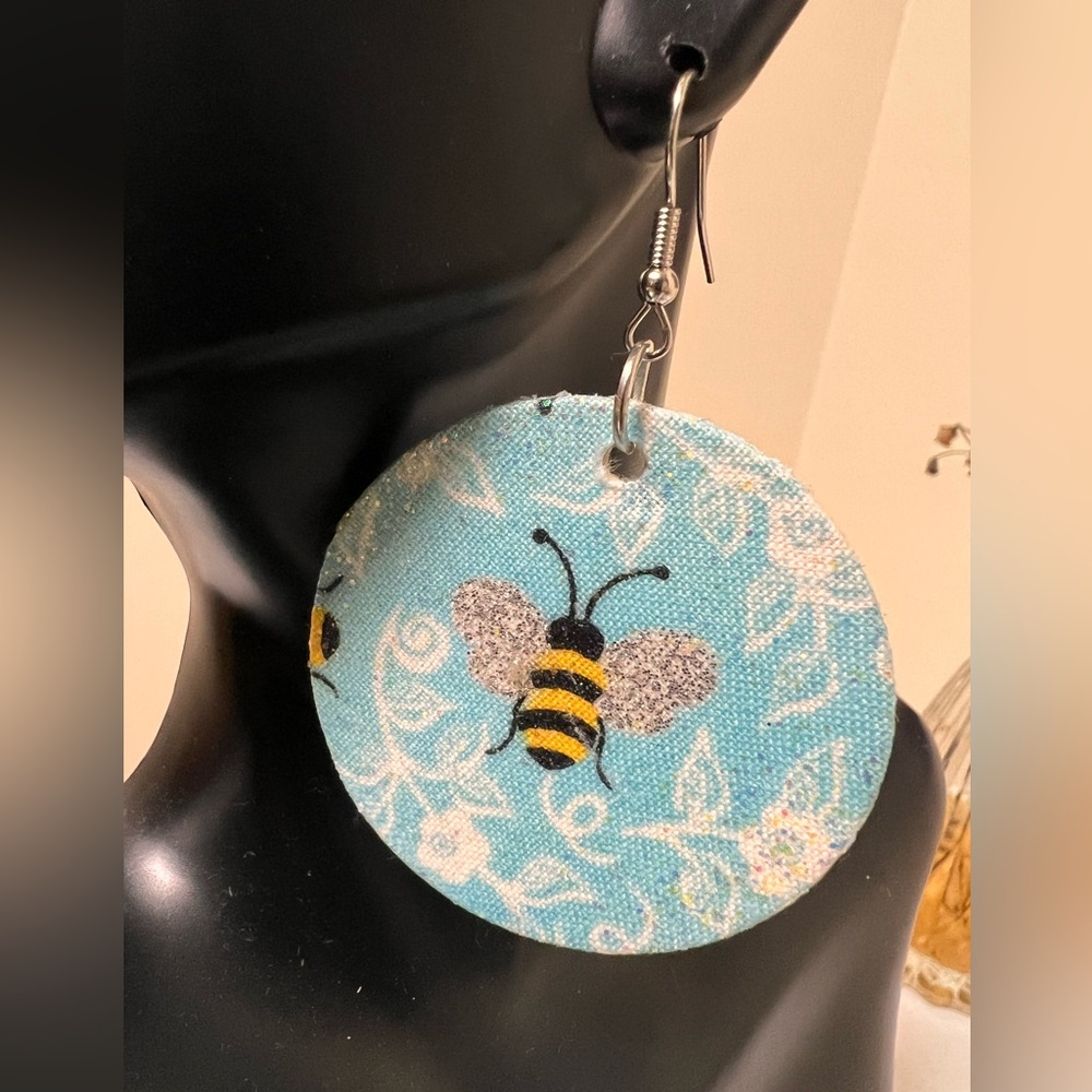 Large bold statement earrings